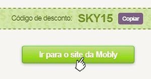 Vá ao site para escolher o produto e finalizar a compra